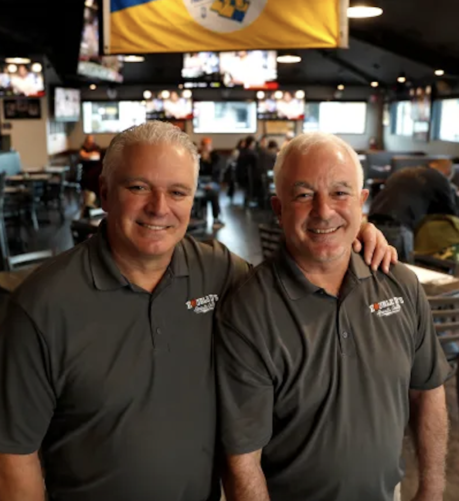 darin and dean devincenzi owners of double ds sports grille